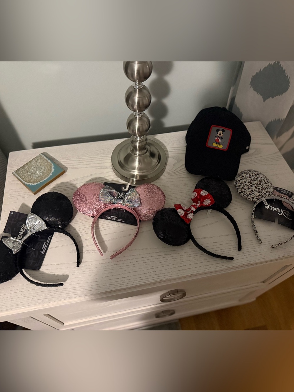 Disney Ears Bundle - Sequin Minnie ears / Mickey hat